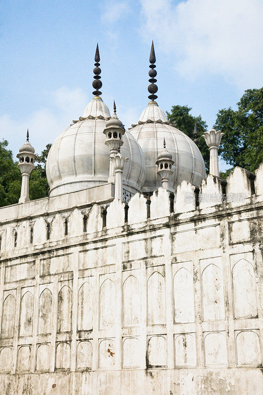 印度德里红堡Moti Masjid清真寺